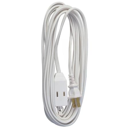 09415ME 16-2 White Extension Cord - 20 Ft.